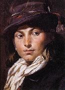 Rodolfo Amoedo Portrait of a young man oil painting